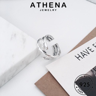 ATHENA JEWELRY เกาหลี 925 แท้ เรียบง่าย ต้นฉบับ แหวน Silver ผู้หญิง เครื่องประดับ เงิน เครื่องประดับ แฟชั่น R1413