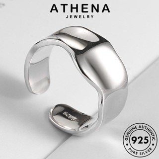 ATHENA JEWELRY แท้ เกาหลี ผู้หญิง แฟชั่น ต้นฉบับ เครื่องประดับ Silver ทอง ไม่สม่ำเสมอ เครื่องประดับ 925 แหวน เงิน R1434