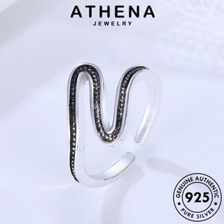 ATHENA JEWELRY แท้ เครื่องประดับ ผู้หญิง เงิน เกาหลี แหวน เครื่องประดับ แฟชั่น 925 งูบุคลิกภาพ Silver ต้นฉบับ R1522