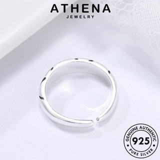 ATHENA JEWELRY เกาหลี Silver เครื่องประดับ แฟชั่น เครื่องประดับ ต้นฉบับ แหวน เงิน ผู้หญิง ครอสโอเวอร์บุคลิกภาพ 925 แท้ R1525