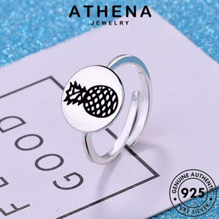 ATHENA JEWELRY สับปะรดย้อนยุค แท้ แหวน ผู้หญิง Silver 925 เงิน เครื่องประดับ แฟชั่น เครื่องประดับ เกาหลี ต้นฉบับ R1572