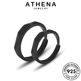 ATHENA JEWELRY แท้ คู่รัก เกาหลี เงิน ต้นฉบับ ทอง แฟชั่น แหวน เครื่องประดับ ความคิดสร้างสรรค์ เครื่องประดับ 925 Silver R1552