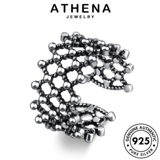 ATHENA JEWELRY ต้นฉบับ Silver เงิน แหวน เครื่องประดับ แท้ 925 แฟชั่น เกาหลี วินเทจ ผู้หญิง เครื่องประดับ R1624