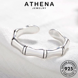 ATHENA JEWELRY ไม้ไผ่โบราณ Silver ผู้หญิง เกาหลี ต้นฉบับ แท้ เครื่องประดับ เงิน แหวน เครื่องประดับ 925 แฟชั่น R1649