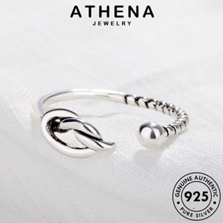 ATHENA JEWELRY Silver แฟชั่น วินเทจ แท้ เครื่องประดับ ต้นฉบับ เครื่องประดับ เงิน แหวน 925 ผู้หญิง เกาหลี R1650