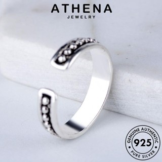 ATHENA JEWELRY เงิน ต้นฉบับ เครื่องประดับ แท้ เกาหลี บุคลิกภาพ เครื่องประดับ ผู้หญิง Silver 925 แฟชั่น แหวน R1652