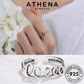 ATHENA JEWELRY เงิน ต้นฉบับ แฟชั่น Silver เกาหลี บิดความรัก เครื่องประดับ 925 แท้ แหวน ผู้หญิง เครื่องประดับ R1656