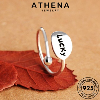 ATHENA JEWELRY เงิน บุคลิกภาพ เครื่องประดับ ผู้หญิง แฟชั่น Silver แหวน 925 แท้ เกาหลี เครื่องประดับ ต้นฉบับ R1684