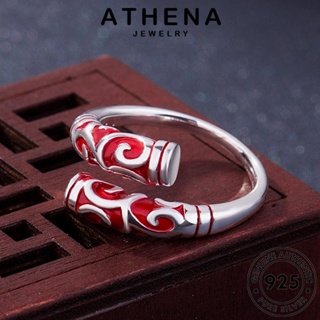 ATHENA JEWELRY แท้ มนต์โบราณ ต้นฉบับ แฟชั่น 925 เครื่องประดับ เกาหลี Silver ผู้หญิง ทอง เครื่องประดับ เงิน แหวน R1689