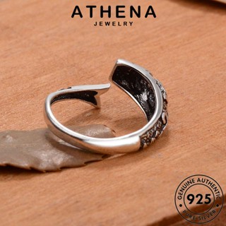 ATHENA JEWELRY ปลาย้อนยุค แหวน เงิน เครื่องประดับ Silver ผู้ชาย แฟชั่น 925 เกาหลี เครื่องประดับ ต้นฉบับ แท้ R1698