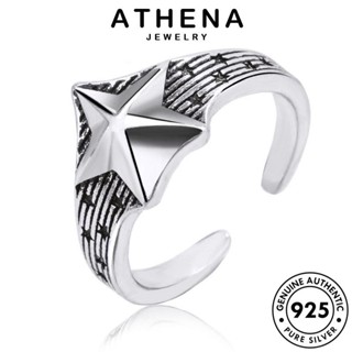 ATHENA JEWELRY แหวน Silver แฟชั่น เครื่องประดับ เงิน เครื่องประดับ ต้นฉบับ เกาหลี แท้ 925 ดาวห้าแฉกบุคลิกภาพ ผู้หญิง R1704