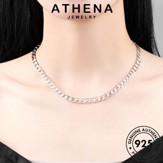 ATHENA JEWELRY ทอง เงิน แท้ เครื่องประดับ Silver ผู้ชาย เกาหลี สร้อยคอ จี้ ต้นฉบับ 925 เครื่องประดับ แฟชั่น แฟชั่น N130