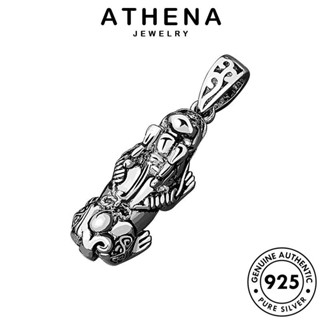 ATHENA JEWELRY ปี่เซียะวินเทจ 925 สร้อยคอ เครื่องประดับ จี้ ผู้หญิง แฟชั่น ทอง Silver เงิน ต้นฉบับ เครื่องประดับ แท้ เกาหลี N169