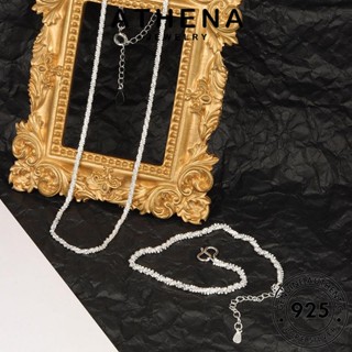 ATHENA JEWELRY ต้นฉบับ เครื่องประดับ แท้ แฟชั่น สร้อยคอ เกาหลี Silver 925 เงิน ท้องฟ้าเต็มไปด้วยดวงดาวที่เรียบง่าย จี้ ผู้หญิง เครื่องประดับ N132