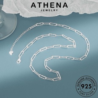 ATHENA JEWELRY ต้นฉบับ 925 จี้ แท้ เครื่องประดับ แหวนที่เรียบง่าย เกาหลี เงิน สร้อยคอ แฟชั่น Silver เครื่องประดับ ผู้หญิง N133