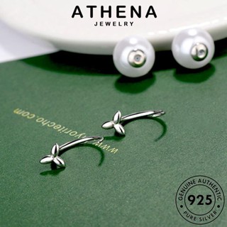 ATHENA JEWELRY ตุ้มหู 925 แท้ ไข่มุก ออกจาก ผู้หญิง ต่างหู ต้นฉบับ หนีบ ห่วง Silver เครื่องประดับ เครื่องประดับ เงิน เกาหลี แฟชั่น E561