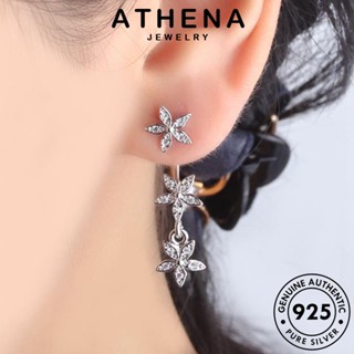 ATHENA JEWELRY เครื่องประดับ แท้ ไดมอนด์ 925 Silver เงิน ผู้หญิง เครื่องประดับ หนีบ รูปดาวห้าแฉก ตุ้มหู เกาหลี มอยส์ซาไนท์ ต่างหู ต้นฉบับ ห่วง แฟชั่น โกลด์ E628