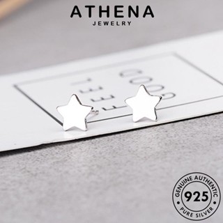 ATHENA JEWELRY 925 Silver หนีบ พู่ระลอกน้ำ แท้ เครื่องประดับ ตุ้มหู ต้นฉบับ เครื่องประดับ เกาหลี ต่างหู เงิน ผู้หญิง แฟชั่น ห่วง E900