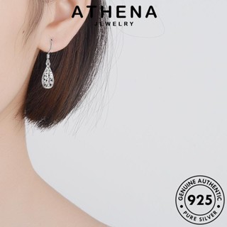 ATHENA JEWELRY ตุ้มหู เครื่องประดับ ต่างหู เกาหลี แฟชั่น กลวงออก Silver หนีบ ต้นฉบับ ห่วง แท้ ผู้หญิง เครื่องประดับ เงิน 925 E1152