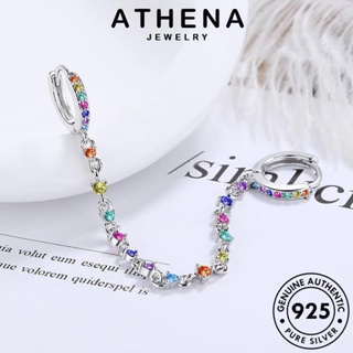 ATHENA JEWELRY หนีบ เครื่องประดับ เงิน 925 พู่ ทองซิทริน ผู้หญิง แฟชั่น แท้ ตุ้มหู ห่วง ต้นฉบับ ต่างหู เครื่องประดับ Silver เกาหลี E1276