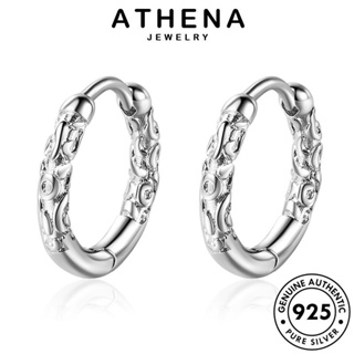 ATHENA JEWELRY ทอง เงิน Silver เกาหลี ต่างหู แฟชั่น 925 เครื่องประดับ ต้นฉบับ ผู้หญิง แท้ หนีบ ห่วง เครื่องประดับ ตุ้มหู ตะบองทอง E1303