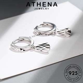 ATHENA JEWELRY เครื่องประดับ Silver แท้ เครื่องประดับ ห่วง แฟชั่น ต้นฉบับ หนีบ เกาหลี 925 ผู้หญิง เงิน หยดน้ำ ตุ้มหู ต่างหู E1366