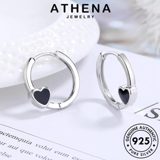 ATHENA JEWELRY แท้ แฟชั่น ต่างหู เครื่องประดับ ตุ้มหู ผู้หญิง เกาหลี 925 ห่วง ต้นฉบับ เครื่องประดับ ทอง หนีบ Silver เงิน E1396