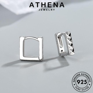 ATHENA JEWELRY เงิน ห่วง 925 แท้ เกาหลี เครื่องประดับ เครื่องประดับ แฟชั่น ต้นฉบับ ต่างหู Silver หนีบ ตุ้มหู ดอกไม้รถ ผู้หญิง E1406