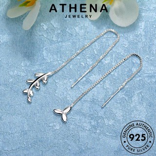 ATHENA JEWELRY 925 แฟชั่น ผู้หญิง ต้นฉบับ ต่างหู เครื่องประดับ หนีบ Silver แท้ เครื่องประดับ เกาหลี เงิน ออกจาก ห่วง ตุ้มหู E1624