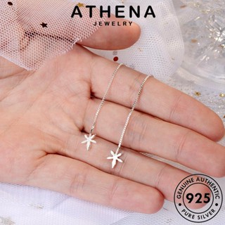 ATHENA JEWELRY แท้ ออกจาก ผู้หญิง ห่วง เครื่องประดับ เกาหลี หนีบ แฟชั่น เงิน เครื่องประดับ 925 ต่างหู ตุ้มหู ต้นฉบับ Silver E1652