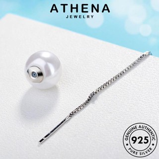 ATHENA JEWELRY ห่วง แฟชั่น เครื่องประดับ แท้ ออกจาก Silver ตุ้มหู 925 ต้นฉบับ หนีบ ไข่มุก เกาหลี ต่างหู เงิน ผู้หญิง เครื่องประดับ E1665