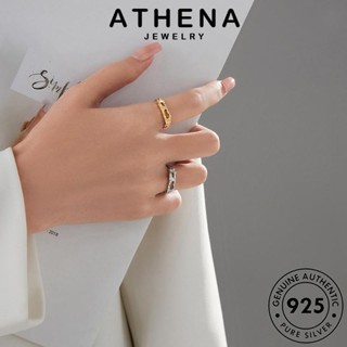 ATHENA JEWELRY แท้ ต้นฉบับ เครื่องประดับ 925 ลาวา ผู้หญิง แฟชั่น แหวน เงิน เครื่องประดับ Silver เกาหลี ทอง R6