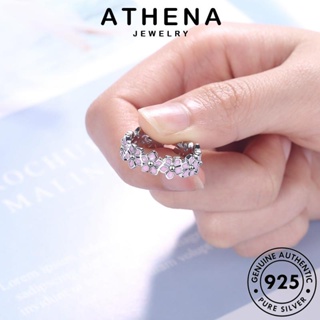 ATHENA JEWELRY ผู้หญิง แฟชั่น เครื่องประดับ แหวน 925 Silver เงิน เกาหลี ดอกไม้สด ต้นฉบับ เครื่องประดับ แท้ R187