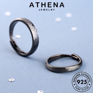 ATHENA JEWELRY เครื่องประดับ ต้นฉบับ แท้ ปัดง่าย คู่รัก เครื่องประดับ แฟชั่น 925 แหวน Silver เกาหลี เงิน R247