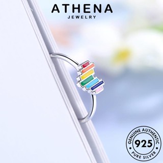 ATHENA JEWELRY แท้ Silver ผู้หญิง สด เงิน แฟชั่น เครื่องประดับ เกาหลี แหวน เครื่องประดับ 925 ต้นฉบับ R275