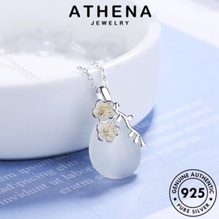 ATHENA JEWELRY เงิน ดอกซากุระ แท้ Silver เกาหลี 925 ผู้หญิง จี้ เครื่องประดับ ต้นฉบับ แฟชั่น สร้อยคอ เครื่องประดับ N71