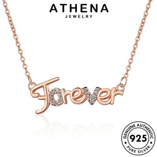 ATHENA JEWELRY มอยส์ซาไนท์ สร้อยคอ ต้นฉบับ เครื่องประดับ จี้ อารมณ์ โกลด์ ไดมอนด์ แฟชั่น ผู้หญิง เกาหลี แท้ Silver เครื่องประดับ เงิน 925 N249