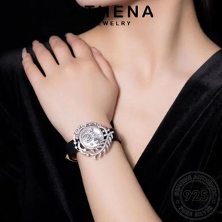 ATHENA JEWELRY เครื่องประดับ 925 แท้ ดอกเคมีเลีย เครื่องประดับ มอยส์ซาไนท์ไดมอนด์ Silver ต้นฉบับ เงิน แฟชั่น เกาหลี สร้อยคอ จี้ ผู้หญิง S627