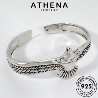 ATHENA JEWELRY เครื่องประดับ 925 นกอินทรีครอบงำ แฟชั่น กำไล แท้ กำไลข้อมือ ต้นฉบับ เงิน ผู้หญิง เกาหลี เครื่องประดับ Silver ผู้หญิง B649