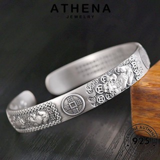 ATHENA JEWELRY ปี่เซียะครอบงำ เครื่องประดับ เครื่องประดับ ผู้หญิง ต้นฉบับ กำไลข้อมือ เงิน ผู้หญิง เกาหลี กำไล 925 แฟชั่น Silver แท้ B666