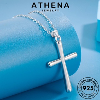 ATHENA JEWELRY เงิน ข้ามเกาหลี 925 เครื่องประดับ ผู้หญิง แท้ แฟชั่น ต้นฉบับ เกาหลี Silver เครื่องประดับ สร้อยคอ จี้ N1094