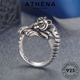 ATHENA JEWELRY เครื่องประดับ เครื่องประดับ แหวน แท้ เสือย้อนยุค เงิน แฟชั่น 925 Silver เกาหลี ผู้หญิง ต้นฉบับ R1750