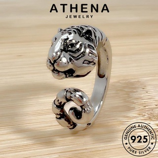 ATHENA JEWELRY แหวน 925 แฟชั่น Silver ต้นฉบับ เกาหลี เงิน เครื่องประดับ เครื่องประดับ แท้ ผู้หญิง เสือที่สร้างสรรค์ R1780