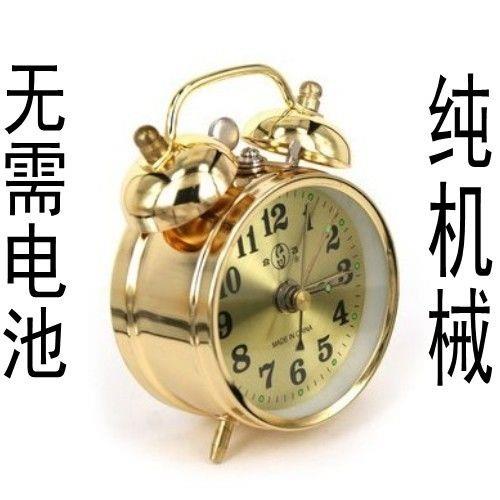 Hefei Super Loud Sound Horseshoe Watch Mechanical Old-fashioned Winding Retro Nostalgic Metal Moveme