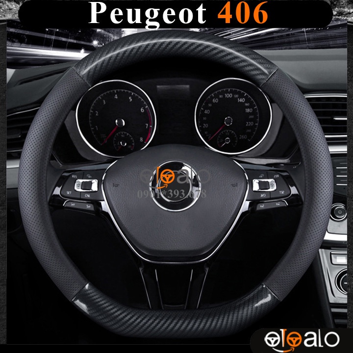 Peugeot คุณภาพสูง PRUot 406 D-cut volang ฝาครอบพวงมาลัย - OTOALO