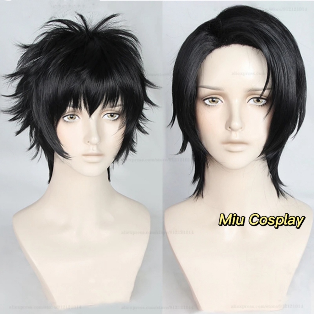 [มีจําหน่าย] วิกผมคอสเพลย์ Yuta Okkotsu/วิกผม - Wartime Spell: Black Jujutsu Kaisen [Miu Cosplay Sho