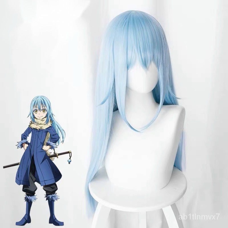 [มีจําหน่าย] Rimuru - วิกผม/วิกผม Smile blue Natsume [Miu Cosplay 03]