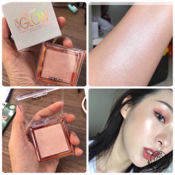 WODWOD HIGH GLOW HIGHLIGHTING POWDER เป็นพินอินแห่งไฮไลท์