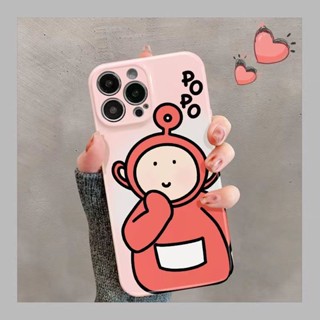 เคสโทรศัพท์มือถือแบบแข็ง กันกระแทก ลายการ์ตูนน่ารัก สําหรับ Apple 11 14ProMax 12 14pro 13Promax 8