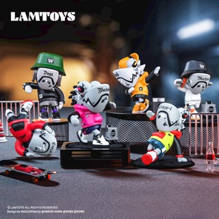 [ข้อเสนอพิเศษ] Lamtoys ตุ๊กตาฟิกเกอร์ Chameleon Mystery Box Street Dance Dragon WAZZUPbaby ของเล่นสําหรับเด็ก